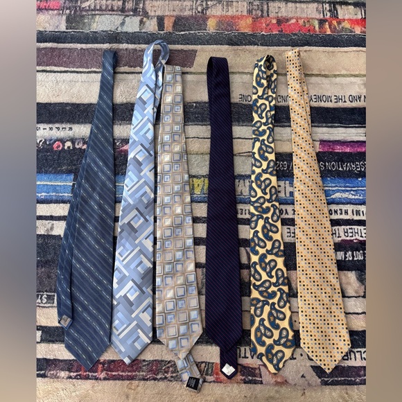 Men's Assorted Patterned Ties Set - Picture 1 of 4